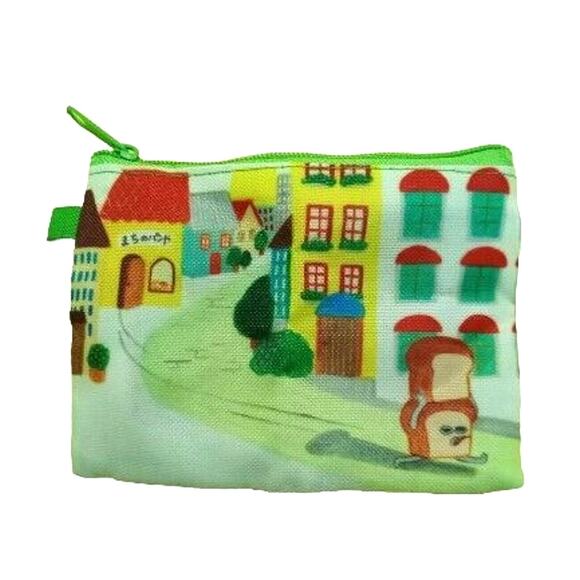 Pan Dorobo / Bread Thief Bus Pass / Credit Card / ID Holder Pouch / Key Chain - Picture 1 of 3